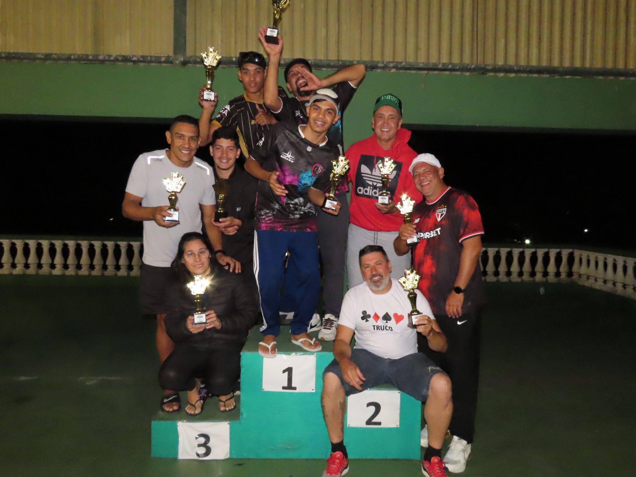 Os vencedores (Foto: Vagner Rodinick)